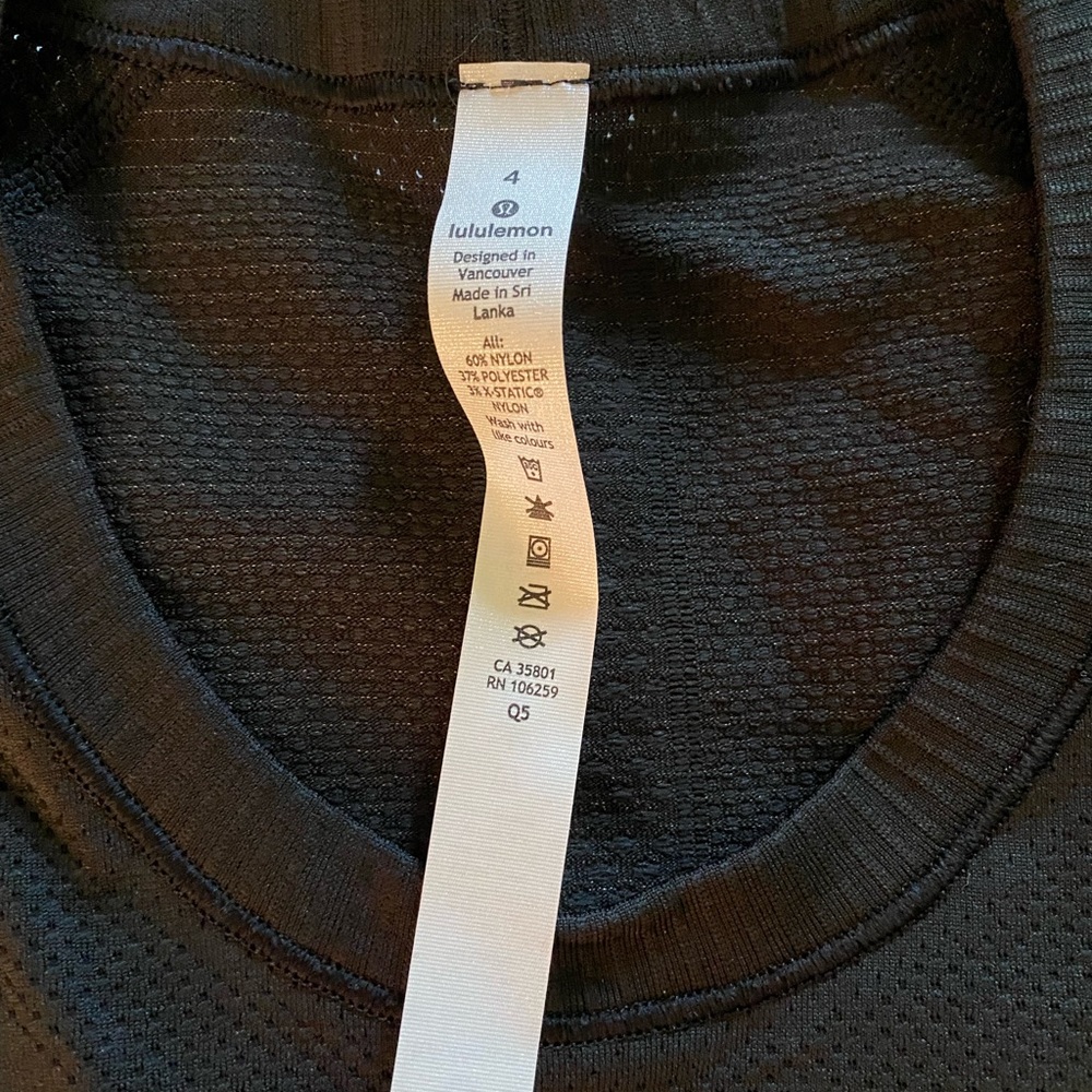 Lululemon LS swiftly size 4